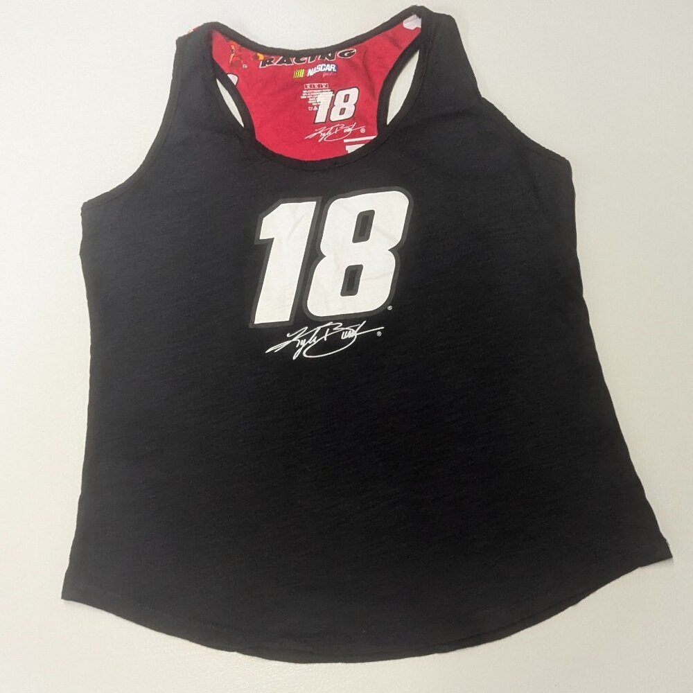 Nascar Size XL Kyle Busch Tank Black/M & M